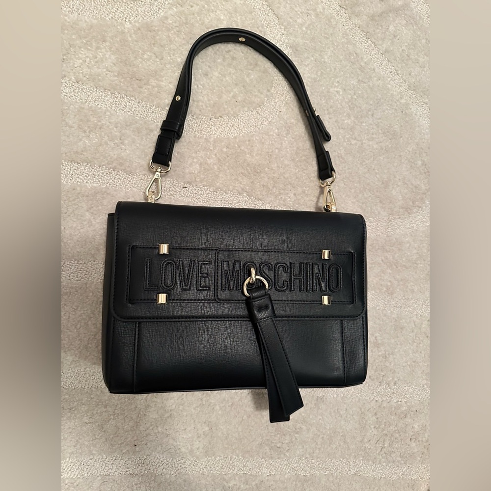 Moschino black purse